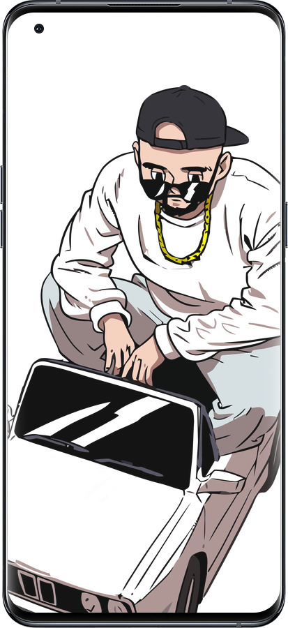 Силиконовый чехол Тачка для Oppo Find X5 Pro - 4663u-2603 изображение 