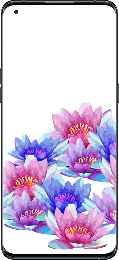 Силіконовий чехол Лотос для Oppo Find X5 Pro - 4862u-2603 изображение 