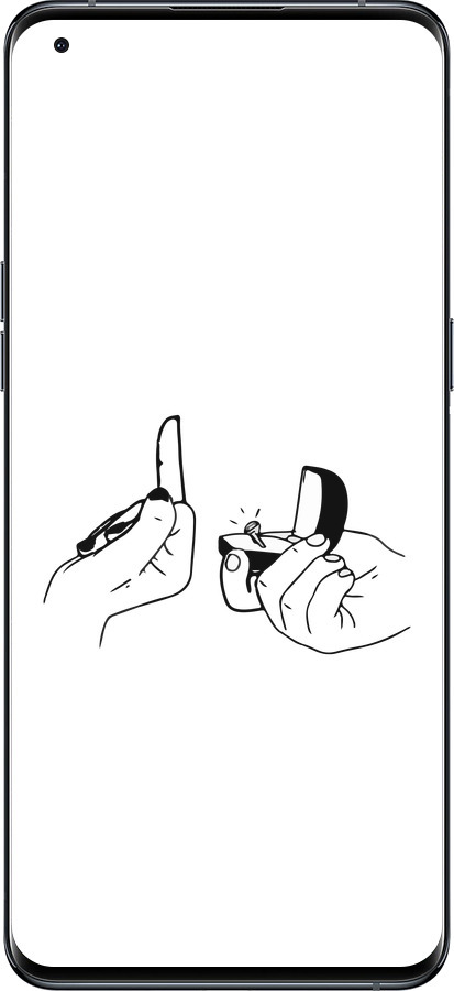 Силиконовый чехол Предложение для Oppo Find X5 Pro - 4898u-2603 изображение 