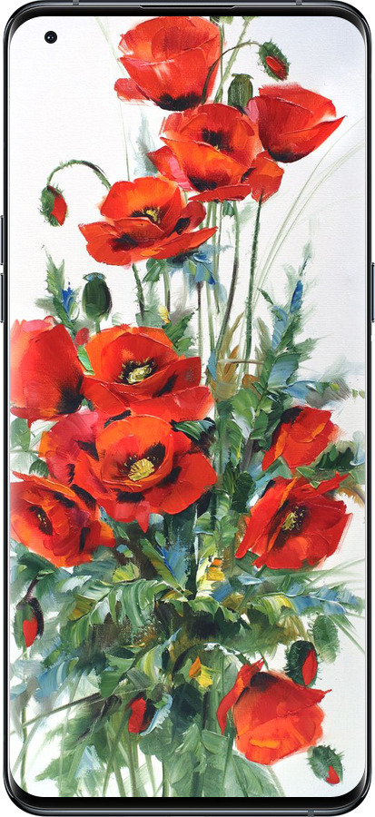 Силиконовый чехол Маки для Oppo Find X5 Pro - 523u-2603 изображение 