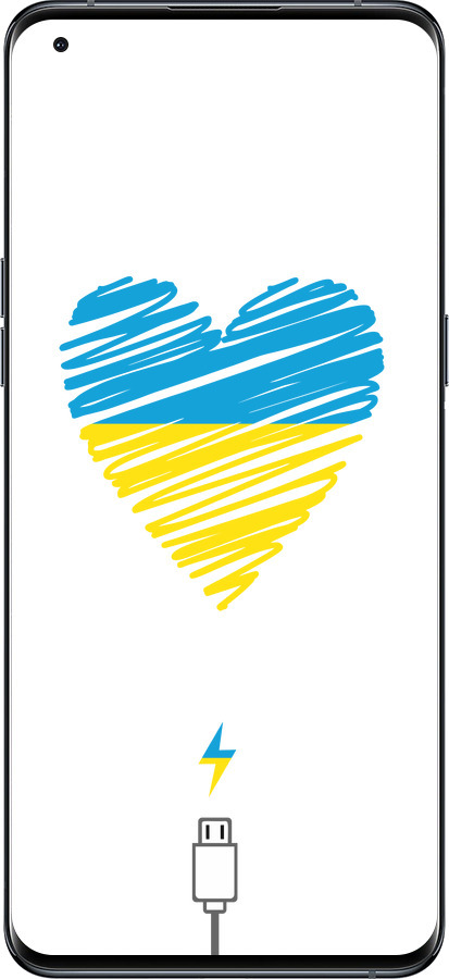 Силиконовый чехол Подзарядка сердца v2 для Oppo Find X5 Pro - 5295u-2603 изображение 