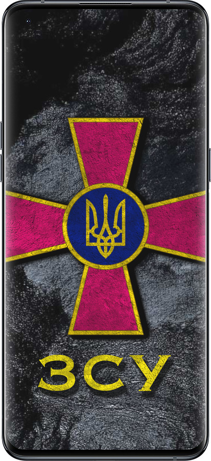 Силиконовый чехол ЗСУ v3 для Oppo Find X5 Pro - 5314u-2603 изображение 