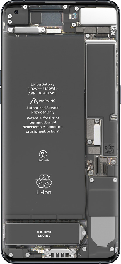 Силиконовый чехол Детали смартфона для Oppo Find X5 Pro - 5487u-2603 изображение 