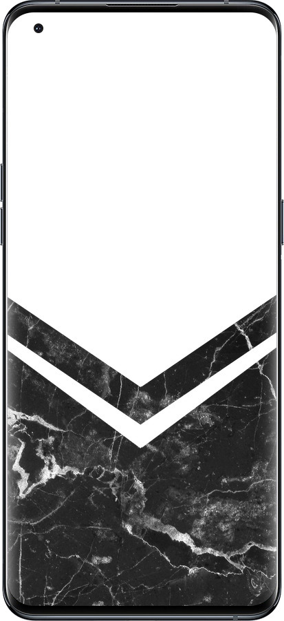 Силиконовый чехол Мраморный шеврон для Oppo Find X5 Pro - 5570u-2603 изображение 