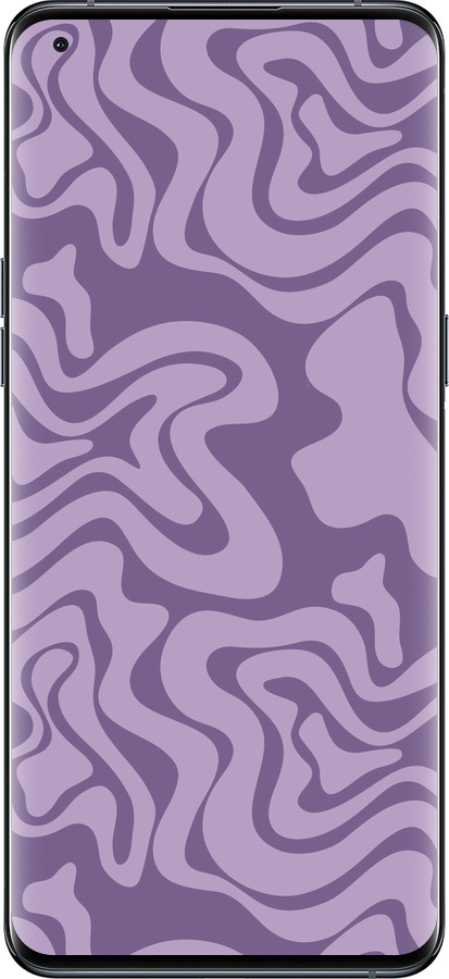 Силиконовый чехол Абстрактный узор v2 для Oppo Find X5 Pro - 5572u-2603 изображение 