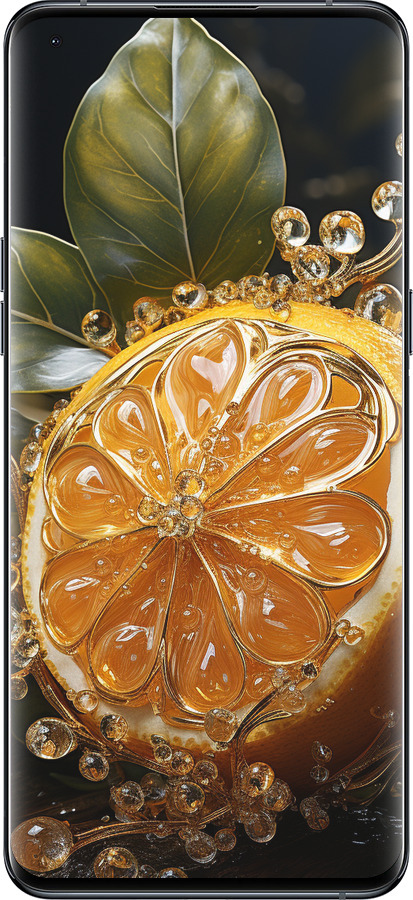 Силиконовый чехол Лимон для Oppo Find X5 Pro - 5647u-2603 изображение 