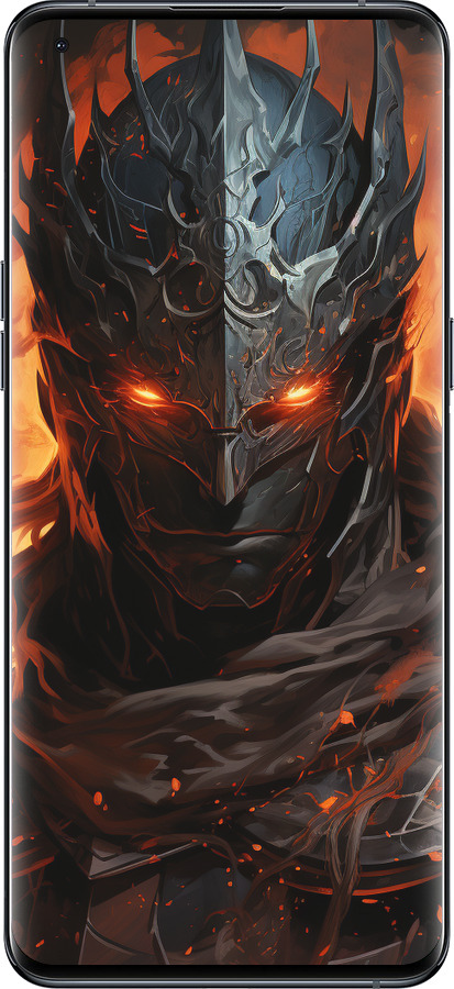 Силиконовый чехол Темный рыцарь для Oppo Find X5 Pro - 5650u-2603 изображение 