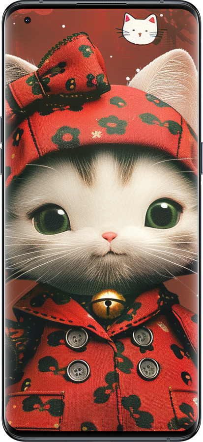 Силиконовый чехол Sweet Hello Kitty для Oppo Find X5 Pro - 6035u-2603 изображение 