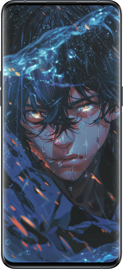 Силиконовый чехол Satoru Gojou для Oppo Find X5 Pro - 6128u-2603 изображение 