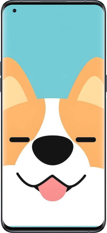 Силиконовый чехол Корги для Oppo Find X5 Pro - 6280u-2603 изображение 