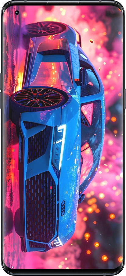 Силиконовый чехол Ауди для Oppo Find X5 Pro - 6286u-2603 изображение 