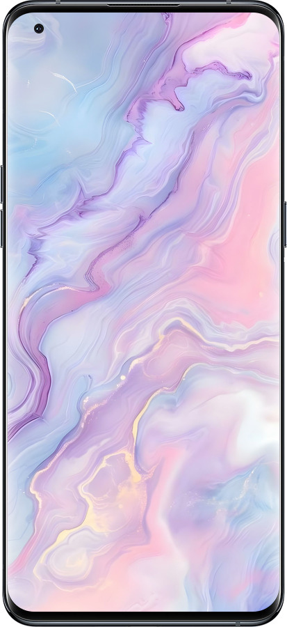 Силиконовый чехол Нежный мрамор для Oppo Find X5 Pro - 6310u-2603 изображение 