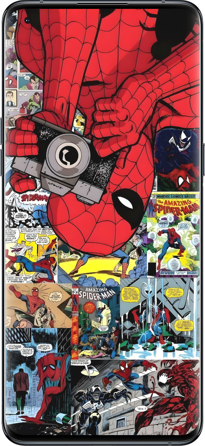 Силиконовый чехол Человек паук 2 для Oppo Find X5 Pro - 6333u-2603 изображение 