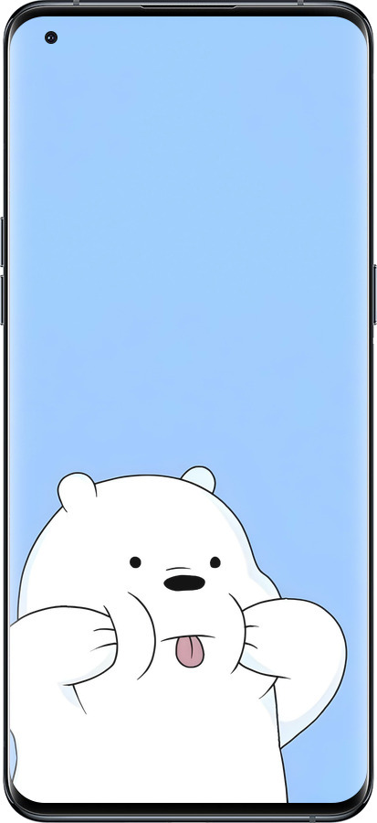 Силиконовый чехол Милый мишка для Oppo Find X5 Pro - 6357u-2603 изображение 