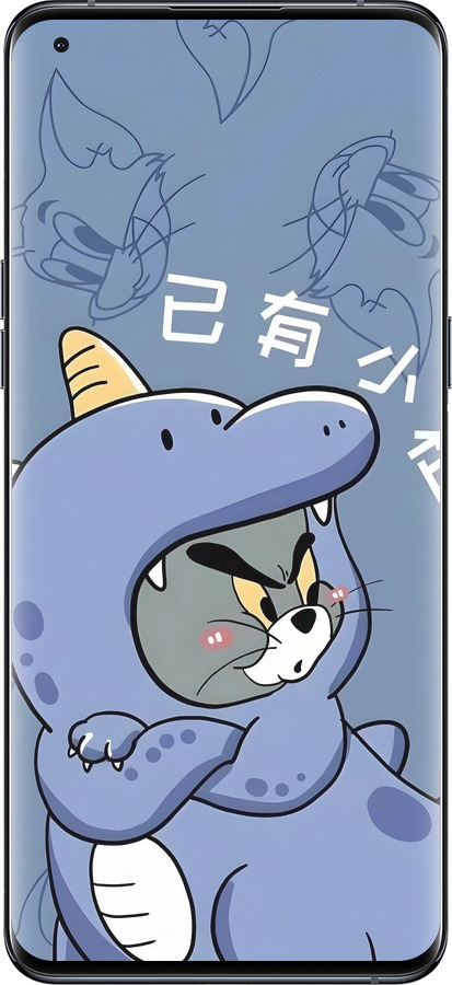 Силиконовый чехол Том и джерри 1 для Oppo Find X5 Pro - 6358u-2603 изображение 