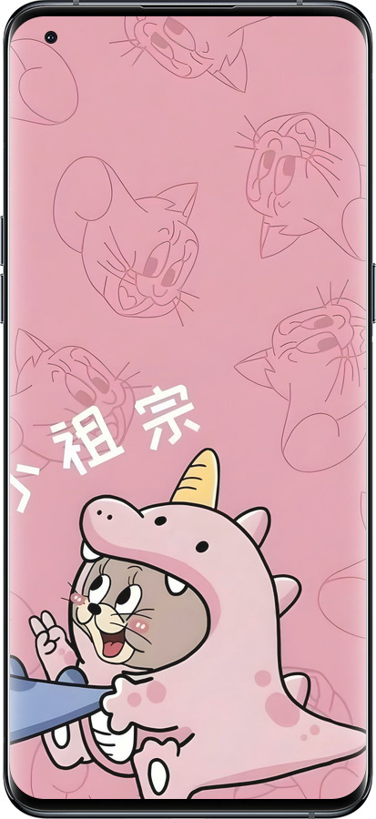 Силиконовый чехол Том и джерри 2 для Oppo Find X5 Pro - 6359u-2603 изображение 