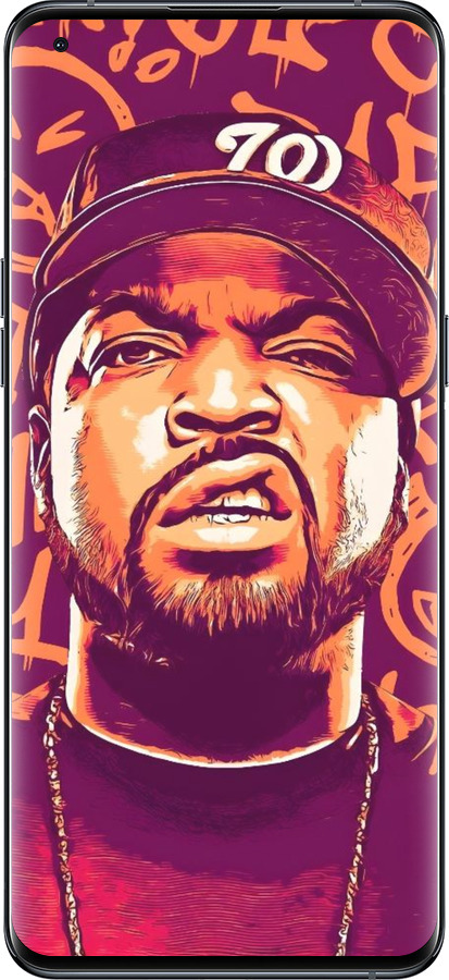 Силіконовий чехол Айс кюб для Oppo Find X5 Pro - 6367u-2603 изображение 