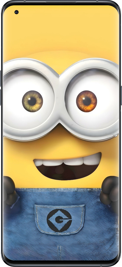 Силиконовый чехол Миньон для Oppo Find X5 Pro - 6389u-2603 изображение 