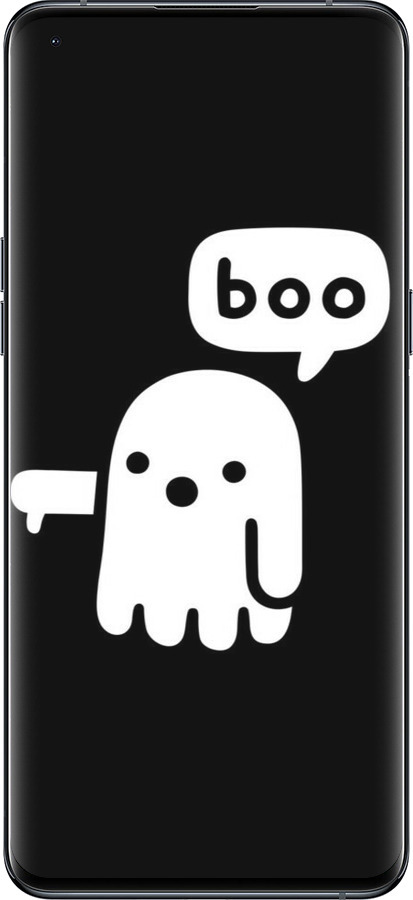 Силіконовий чехол Привид Несхвалення для Oppo Find X5 Pro - 6431u-2603 изображение 