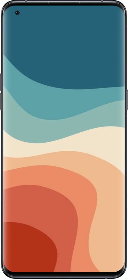 Силіконовий чехол У стилі ретро з хвилями для Oppo Find X5 Pro - 6531u-2603 изображение 