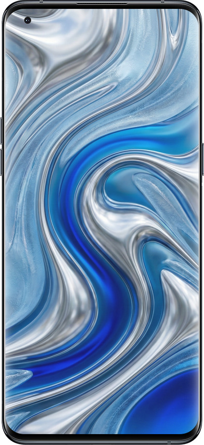 Силиконовый чехол Liquid Chrome для Oppo Find X5 Pro - 6781u-2603 изображение 