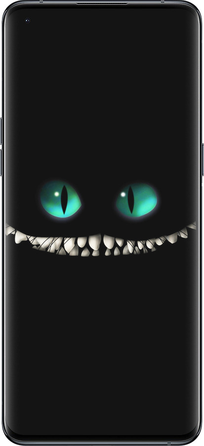 Силиконовый чехол Чеширский кот для Oppo Find X5 Pro - 689u-2603 изображение 