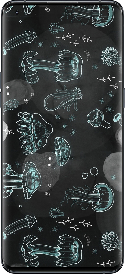 Силиконовый чехол Медузы для Oppo Find X5 Pro - 906u-2603 изображение 