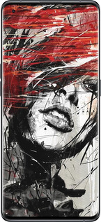 Силиконовый чехол Лицо девушки для Oppo Find X5 - 1162u-2602 изображение 