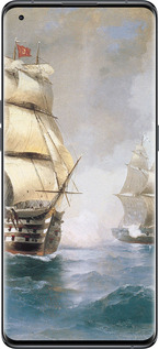 Силиконовый чехол Айвазовский. Корабли для Oppo Find X5 - 160u-2602 изображение 