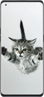 Силіконовий чехол Літаюче кошеня для Oppo Find X5 - 2322u-2602 изображение 