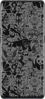 Силиконовый чехол Чёрно-серый стикер бомбинг для Oppo Find X5 - 2432u-2602 изображение 