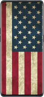 Силиконовый чехол Флаг США для Oppo Find X5 - 395u-2602 изображение 