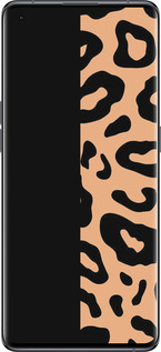 Силиконовый чехол Пятна леопарда для Oppo Find X5 - 4269u-2602 изображение 