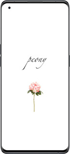 Силиконовый чехол Пион для Oppo Find X5 - 4366u-2602 изображение 