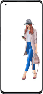 Силиконовый чехол Девушка 1 для Oppo Find X5 - 4751u-2602 изображение 