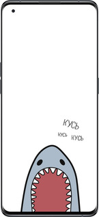 Силіконовий чехол Акула для Oppo Find X5 - 4870u-2602 изображение 