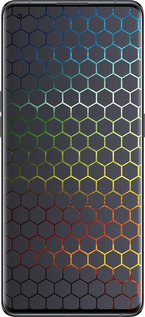 Силиконовый чехол Переливающиеся соты для Oppo Find X5 - 498u-2602 изображение 