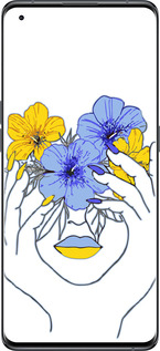 Силиконовый чехол Девушка v4 для Oppo Find X5 - 5276u-2602 изображение 