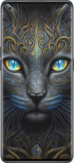 Силіконовий чехол Кішка для Oppo Find X5 - 5548u-2602 изображение 