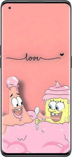 Силиконовый чехол Спанч Боб для Oppo Find X5 - 6282u-2602 изображение 