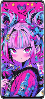 Силиконовый чехол Аниме милаха для Oppo Find X5 - 6314u-2602 изображение 