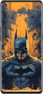 Силиконовый чехол Бэтмен для Oppo Find X5 - 6335u-2602 изображение 