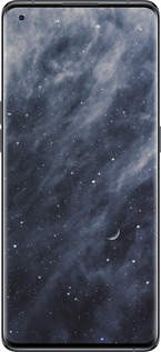 Силиконовый чехол Голубые облака, Голубая луна для Oppo Find X5 - 6398u-2602 изображение 