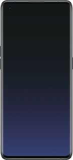 Силиконовый чехол Градиент в тёмно - синем стиле для Oppo Find X5 - 6542u-2602 изображение 