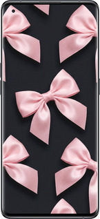 Силіконовий чехол Coquette Ribbons Dark Coquette для Oppo Find X5 - 6767u-2602 изображение 