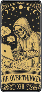 Силиконовый чехол The Overthinker для Oppo Find X5 - 6774u-2602 изображение 