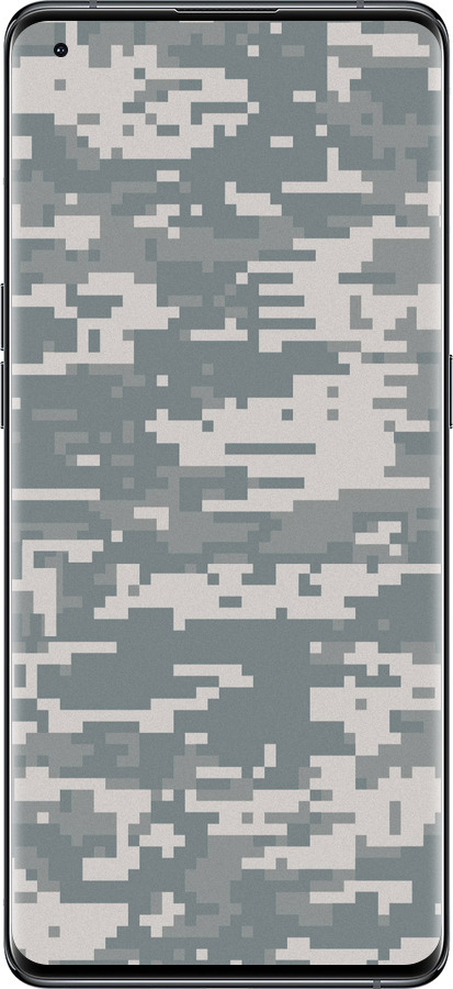 Силиконовый чехол Камуфляж для Oppo Find X5 - 1085u-2602 изображение 