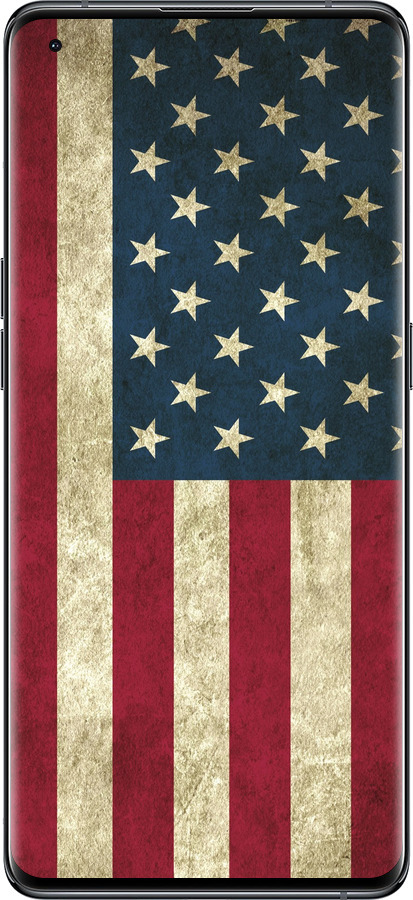 Силиконовый чехол Флаг США для Oppo Find X5 - 395u-2602 изображение 
