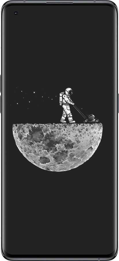 Силиконовый чехол Moon in dark для Oppo Find X5 - 4176u-2602 изображение 