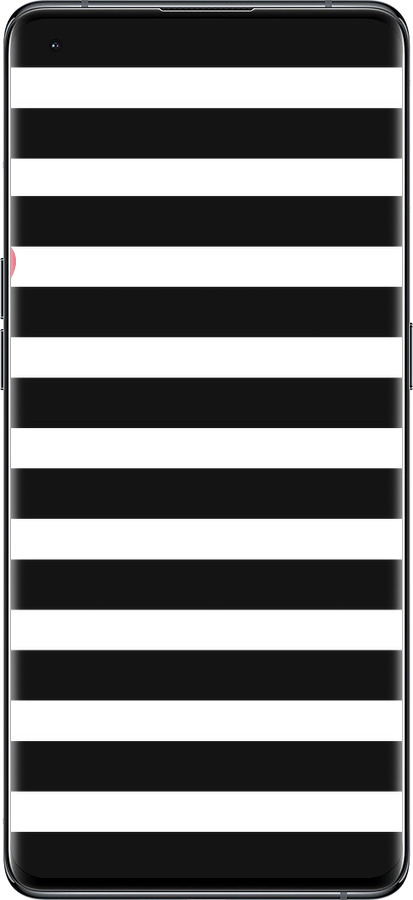 Силиконовый чехол Черно-белые полосы для Oppo Find X5 - 4461u-2602 изображение 